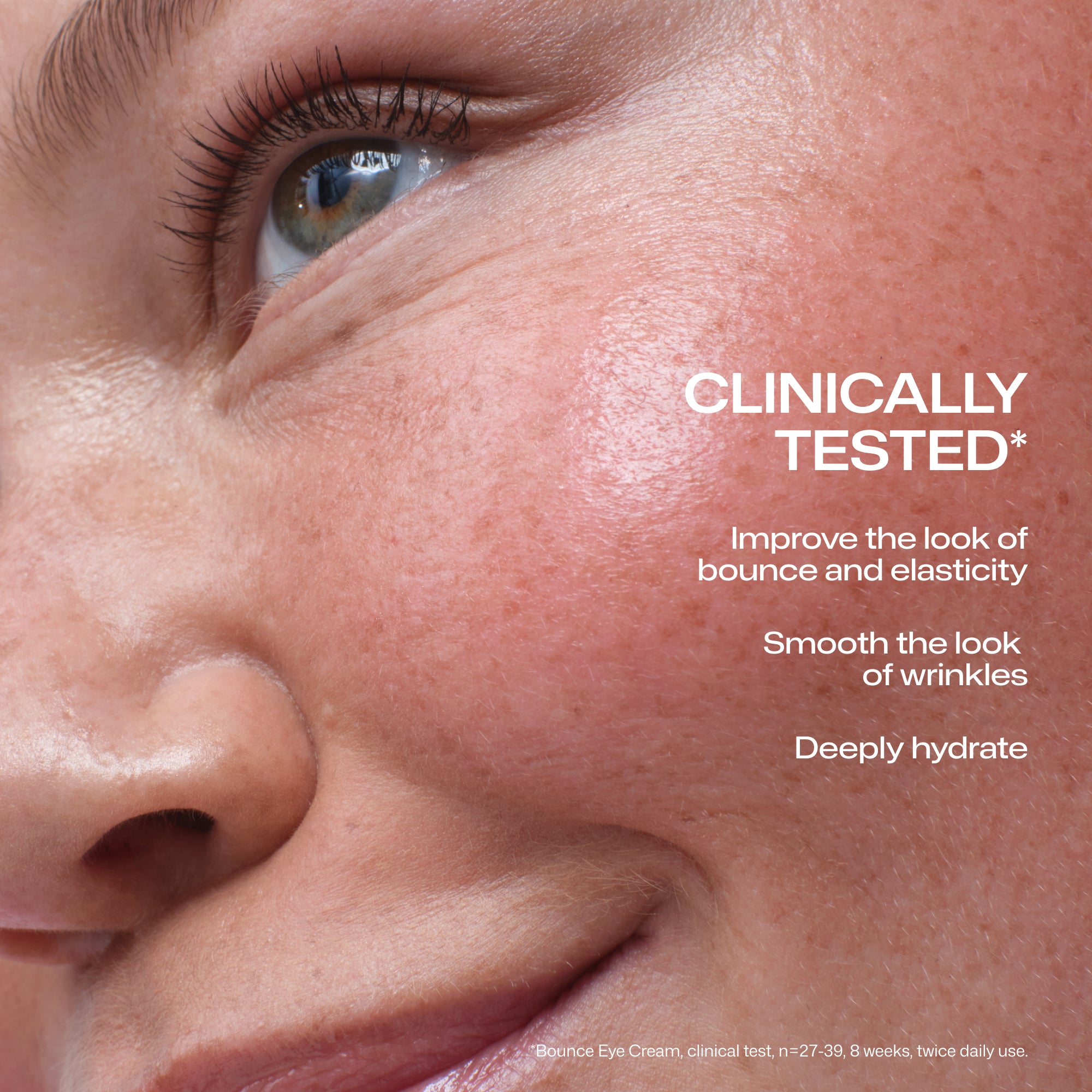 Kimmoisuutta lisäävä silmänympärysvoide