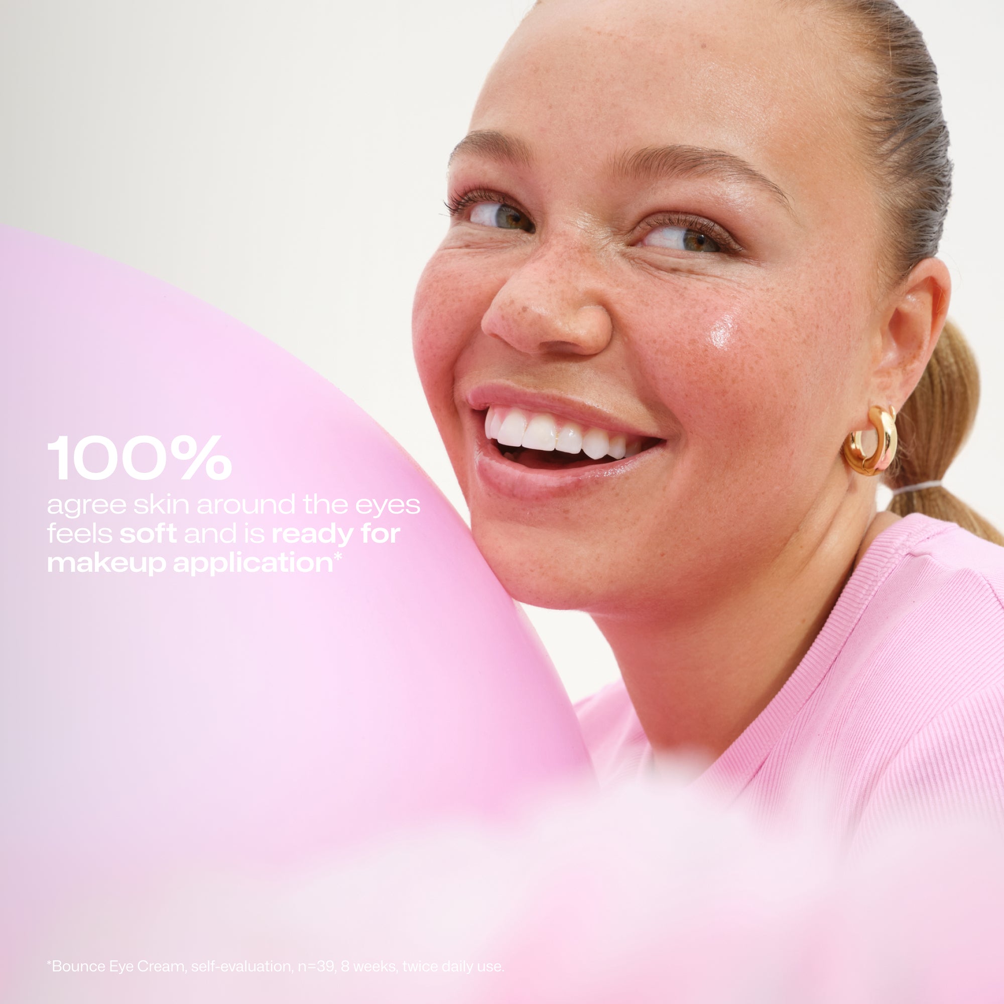 Kimmoisuutta lisäävä silmänympärysvoide