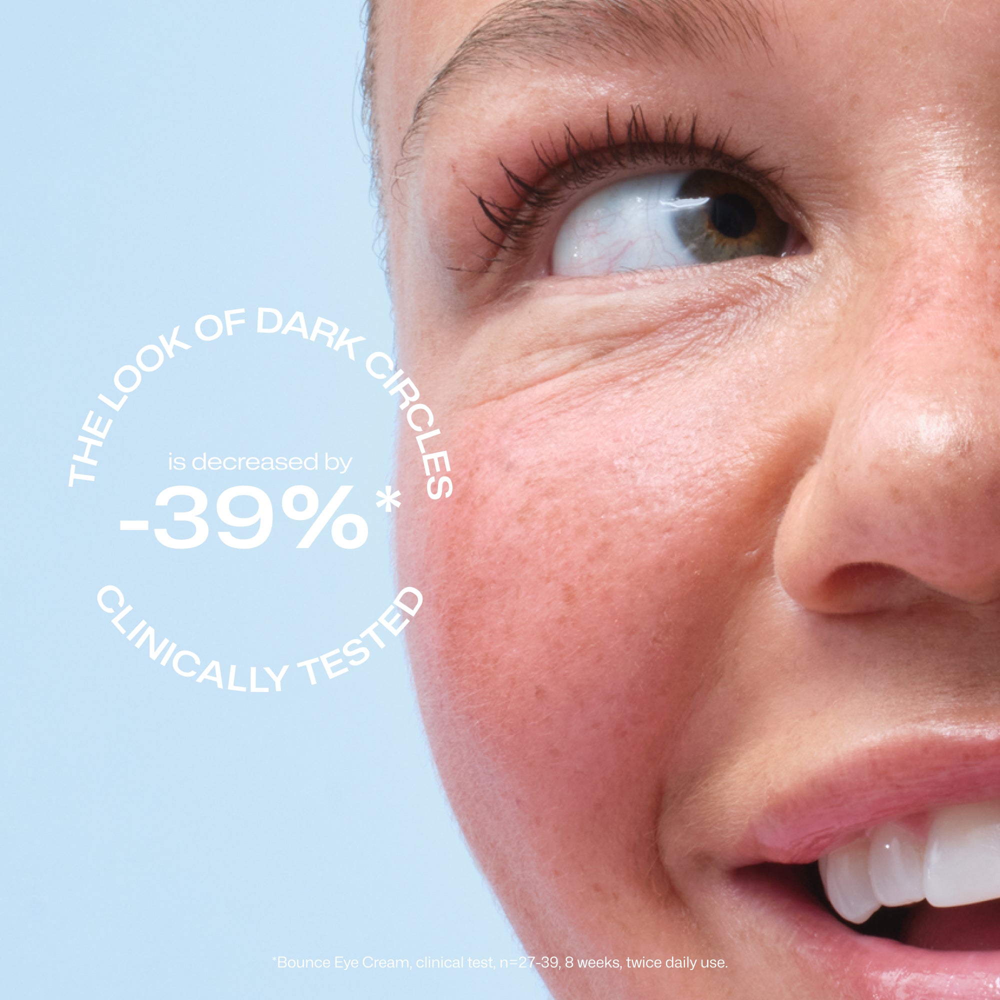 Kimmoisuutta lisäävä silmänympärysvoide